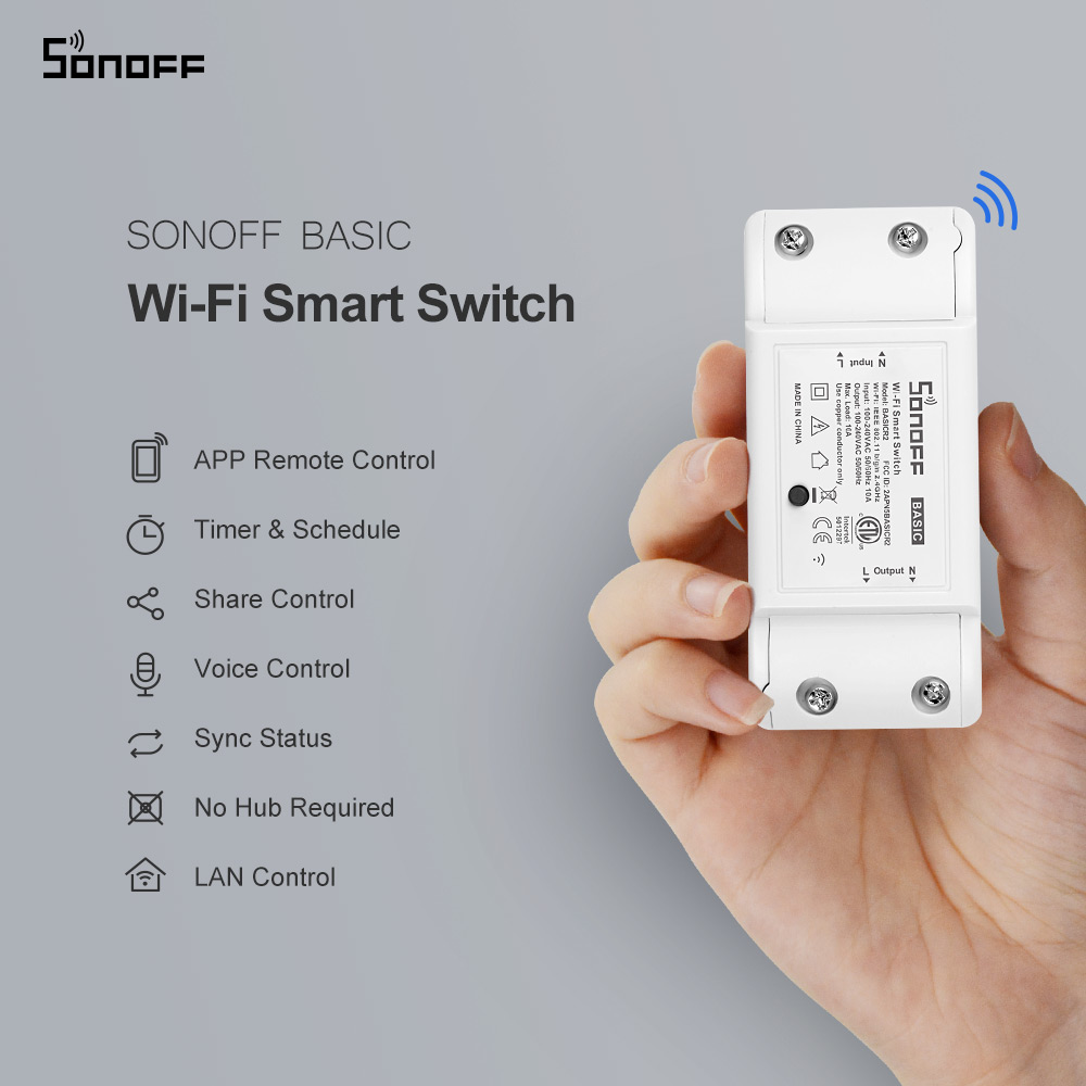 Smart Home Improvement - Itead SONOFF 基本 R2 ミニ DIY