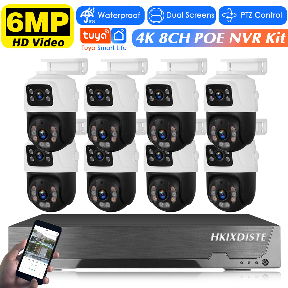 Smart Home Cctv - H.265 スマートビデオ監視システム 8CH 4K POE NVR
