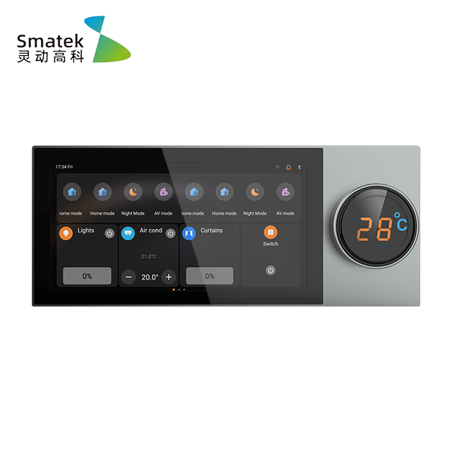 Smart Home Knx - 2026年多機能6インチKNX EIBスマートホームシステム壁スイッチタッチスクリーンコントロールパネル