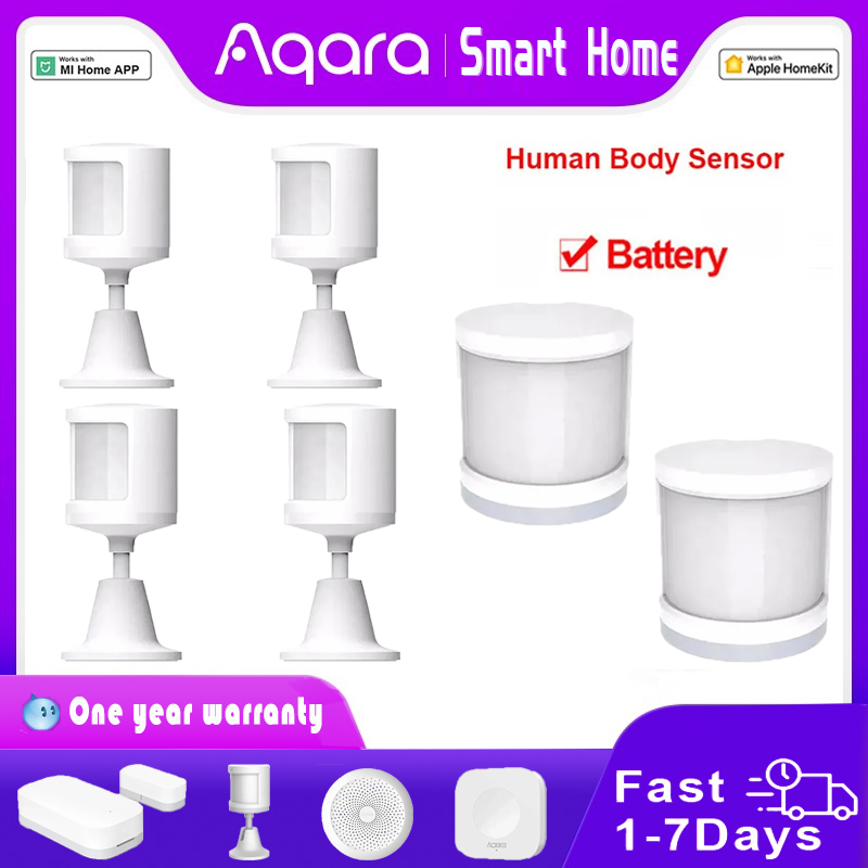 Smart Home Xiaomi App - Aqara-オリジナルのインテリジェント人体モーションセンサー,Zigbee接続,Xiaomi Mi Homeとのホームワーク,HomeKitアプリケーション