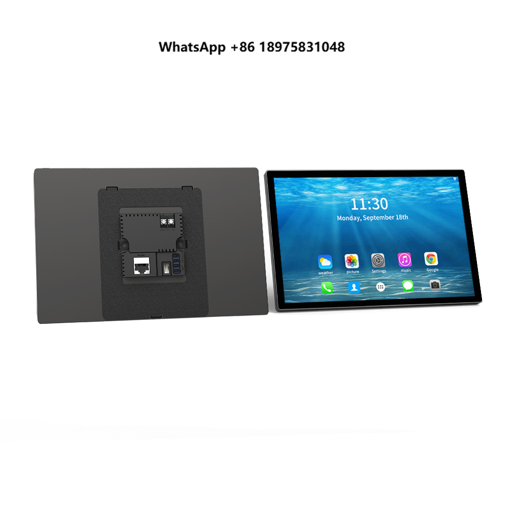 Smart Home Touchscreen Control Panel - 10.1インチ壁掛けスマートホームコントロールパネル、POE対応Android/iOSタブレット、WiFiタッチスクリーン、IPSディスプレイ、アプリ制御