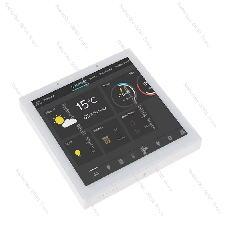 Smart Home Knx - クアッドコア4インチKNXアンドロイド壁掛けタッチタブレット、ポートワールドYC‑SM41P用スマートホーム壁面コントロールパネル