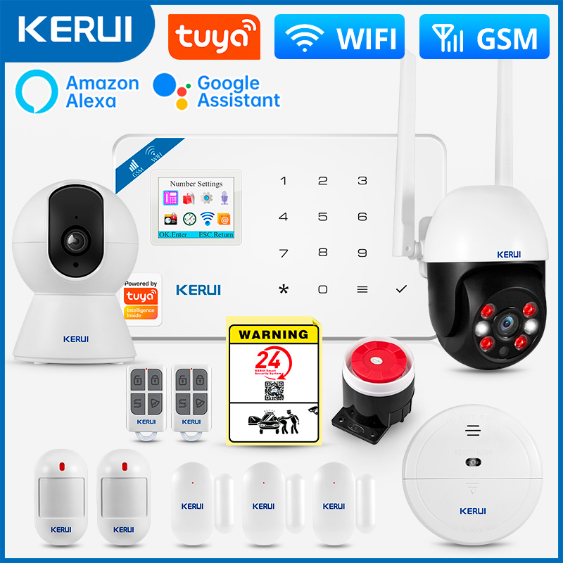 Smart Home Cctv - KERUI W181 警報システム Secutrity ホーム WIFI