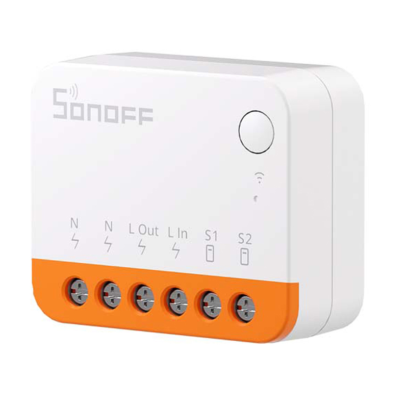 Smart Home Sistem - Sonoff Mini R4 Extreme Wifiスマートスイッチ双方向リモートコントロールデタッチリレーモードスマートホームモジュール（EWelinkアプリ、Alexa、Google経由）