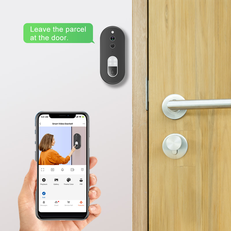 Tuya 1080P HD ワイヤレス WiFi ビデオドア - Smart Home Cctv のレビューと価格