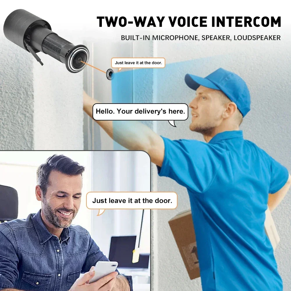 3MP HD 2.4G/5G WiFi ドアビューアーカメラ - Smart Home Ezviz のレビューと価格