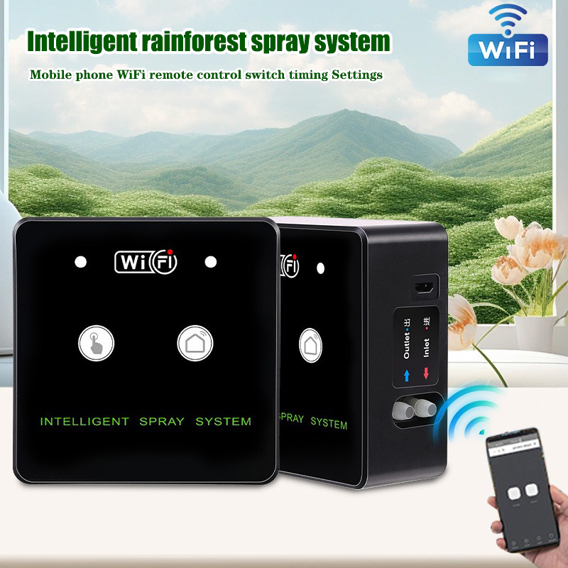 熱帯雨林噴霧器 WiFi 制御自動ミスト熱帯雨林タイミングス - Smart Humidifier のレビューと価格