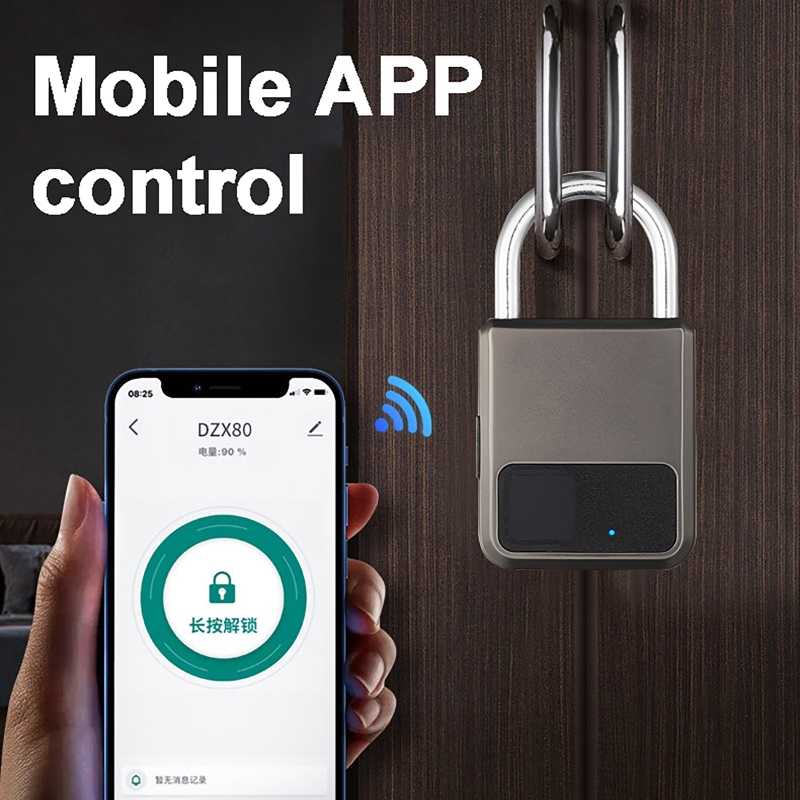 Tuya スマート南京錠 20 番号指紋ロック盗難防止 US - Smart Home Key のレビューと価格