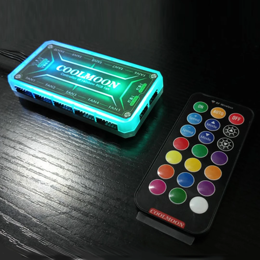 Coolmoon-インテリジェントリモコン,PCケース,ar - Smart Home Gadgets のレビューと価格