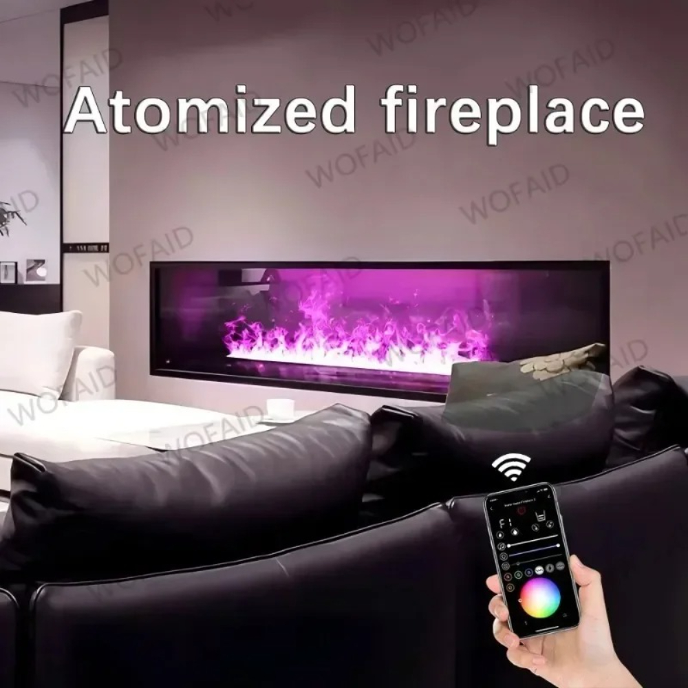 水噴霧式暖炉 3D カラフルな炎 エコスマートホームインテリ - Smart Home Market のレビューと価格
