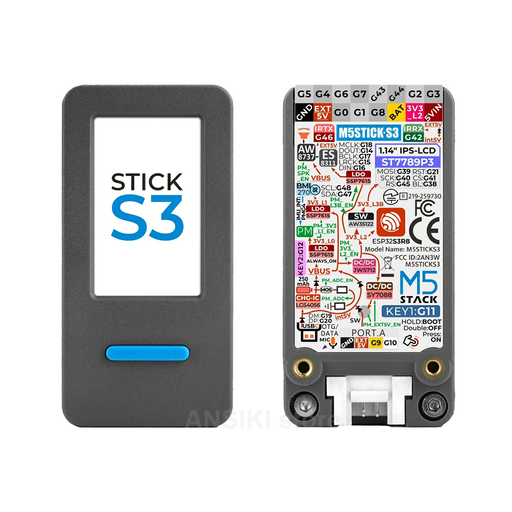 M5Stack M5StickS3 ESP32-S3 IoT - Smart Home Sistem のレビューと価格