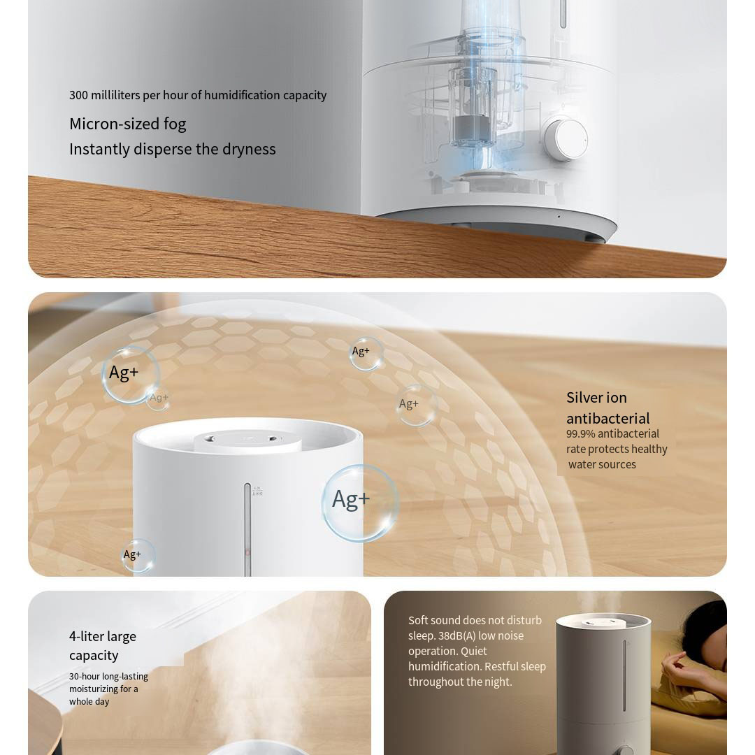 Xiaomi Mijia 加湿器 2 300mL/h 加湿  - Smart Humidifier のレビューと価格