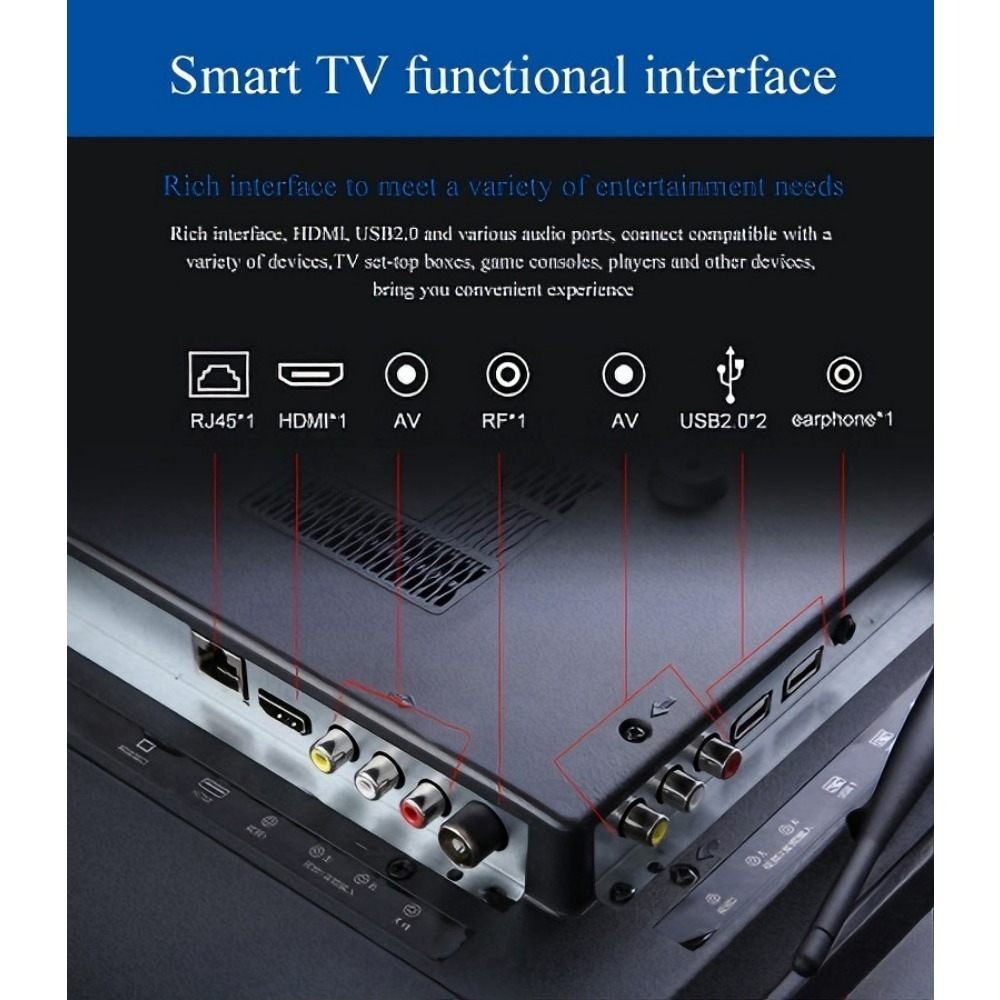 32インチ、43インチのAndroidスマートテレビ、4K  - Smart Home Market のレビューと価格