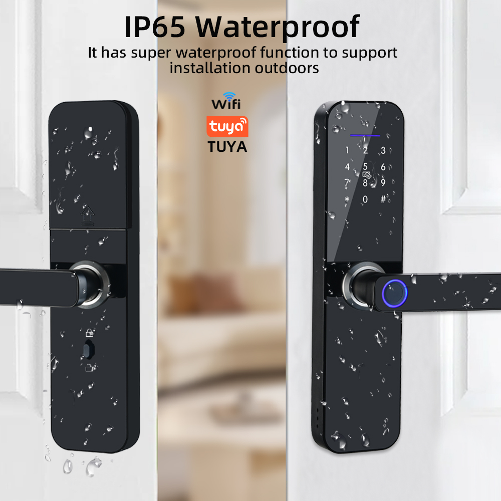 Raykube-防水Tuya電子スマートドアロック,指紋,ス - Smart Home Ezviz のレビューと価格