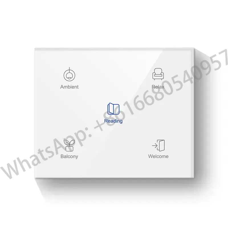 KNXタッチ式スマートライトスイッチパネルEUバックボックス - Smart Home Knx のレビューと価格