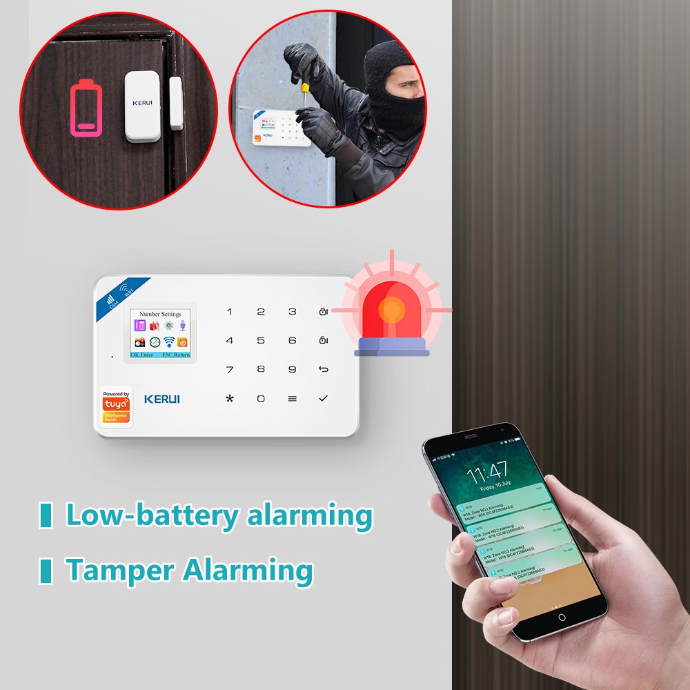 KERUI W181 警報システム Secutrity ホー - Smart Home Cctv のレビューと価格