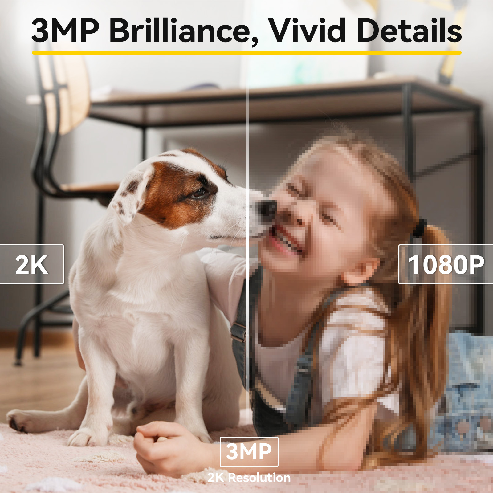 Boykeep 2K ペット犬用カメラ、電話アプリ付き、5G - Smart Home Ezviz のレビューと価格