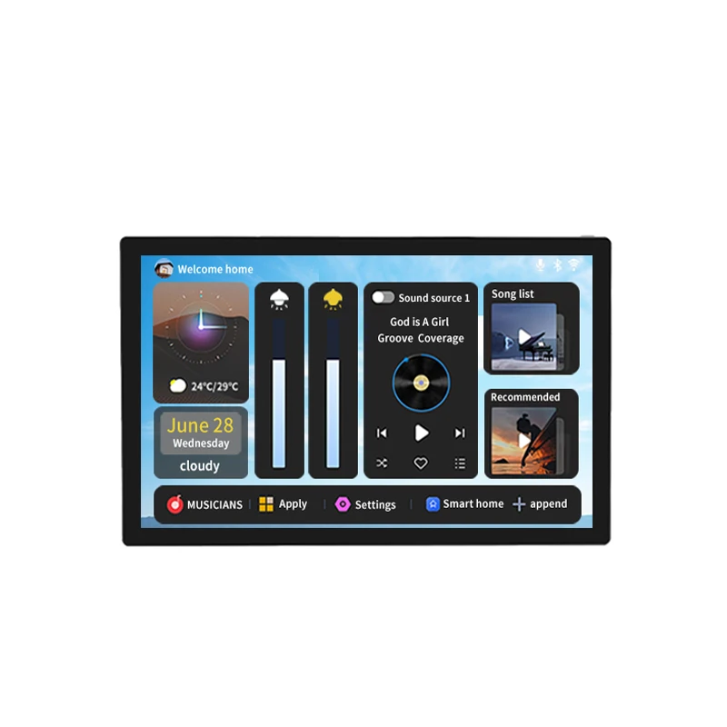 10.1インチ壁掛けスマートホームコントロールパネル、POE - Smart Home Touchscreen Control Panel のレビューと価格