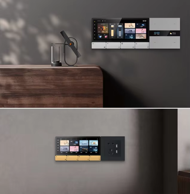 F5 Tuya UKタッチスクリーン音楽プレーヤーホストスマ - Smart Home Touchscreen Control Panel のレビューと価格