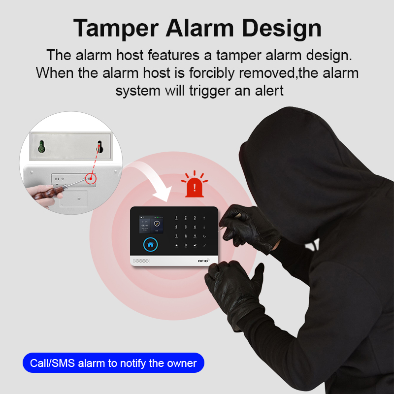 PGST WIFI GSM スマートホームセキュリティ警報シ - Smart Home Improvement のレビューと価格