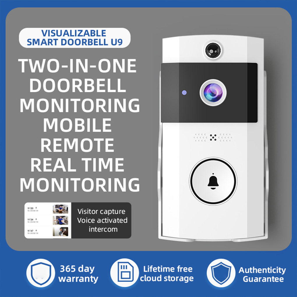 Wifivisual ドアベル ベルカメラ ワイヤレス ソー - Smart Home Cctv のレビューと価格