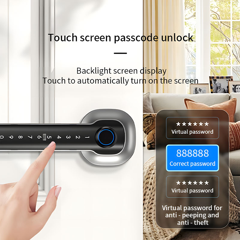 ホームセキュリティデバイス スマート指紋認証ドアロック デジ - Smart Home Improvement のレビューと価格
