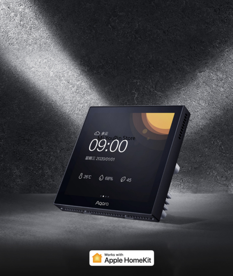 新しいAqaraスマートシーンパネルスイッチS1 IPSカラ - Smart Home Touchscreen Control Panel のレビューと価格