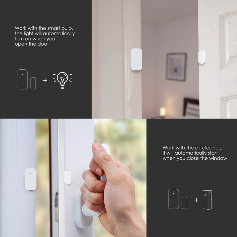 オリジナル Aqara ドア窓センサー ZigBee ワイヤ - Smart Home Xiaomi App のレビューと価格