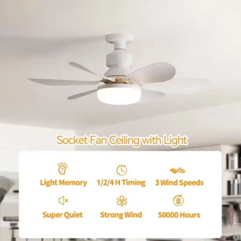 2026年 ホームE27 LEDシーリングファンライト ワイ - Smart Home Ventilation System のレビューと価格