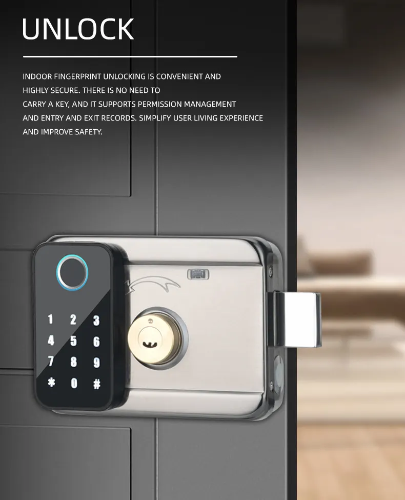 TYSH Tuyaリモートスマートドアロック、Wifi屋外防 - Smart Home Ezviz のレビューと価格