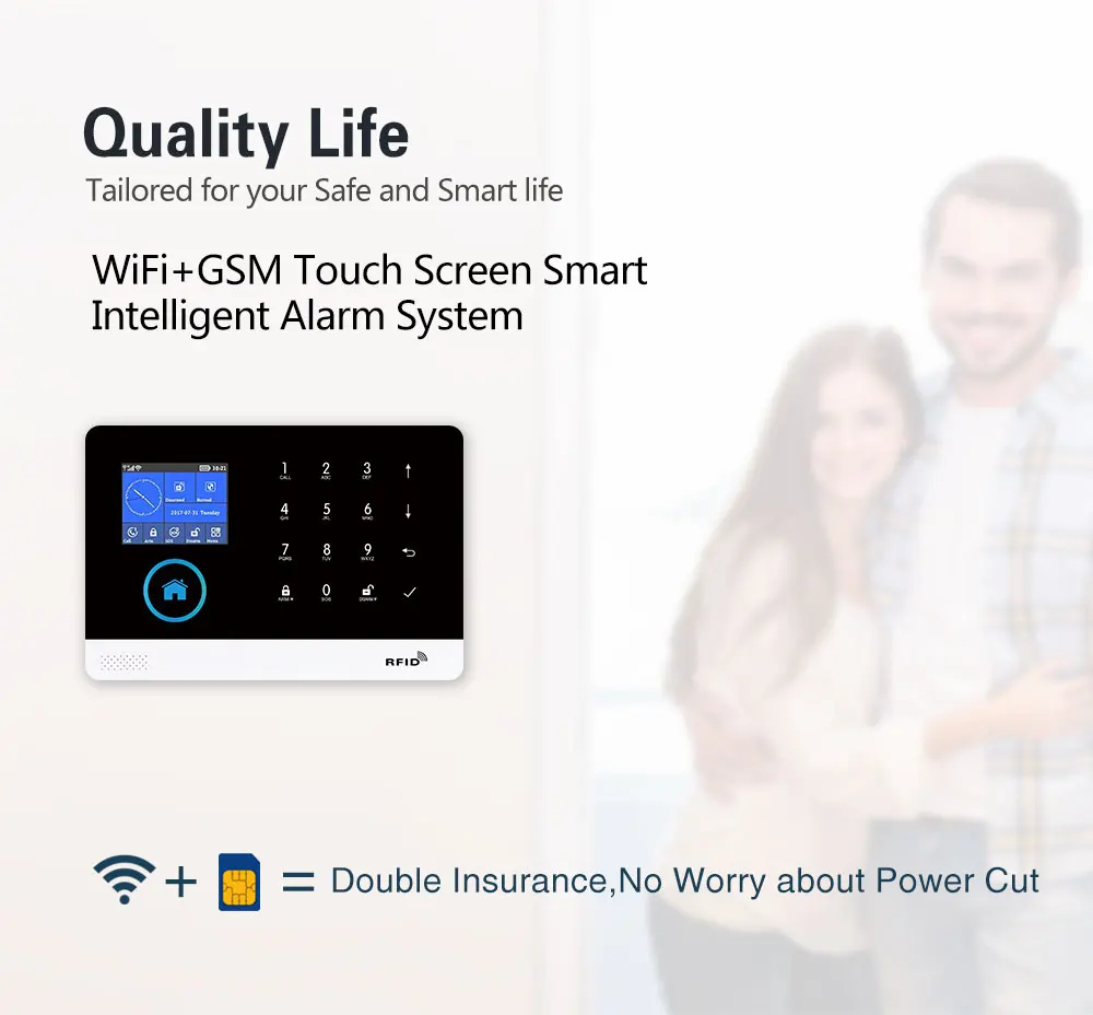PGSTインテリジェントアラームデバイス、433MHzアンチ - Smart Home Improvement のレビューと価格