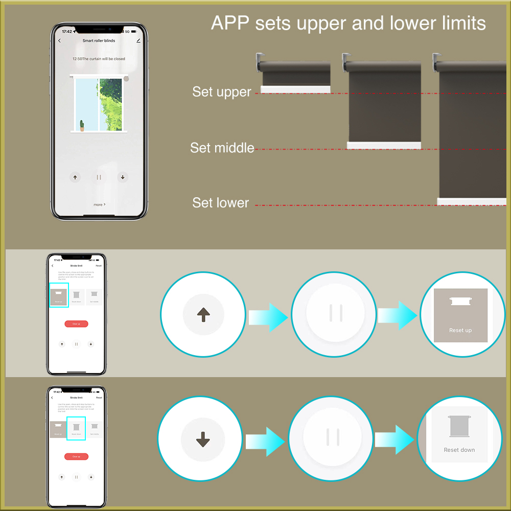 2N·m Tuya Wifi対応 有線電動ローラーブラインド - Smart Home Improvement のレビューと価格