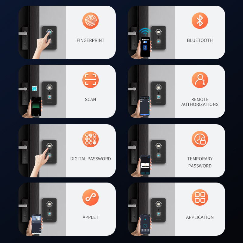 インテリジェント南京錠ハングデザインパスワード保管デポジット - Smart Home Key のレビューと価格