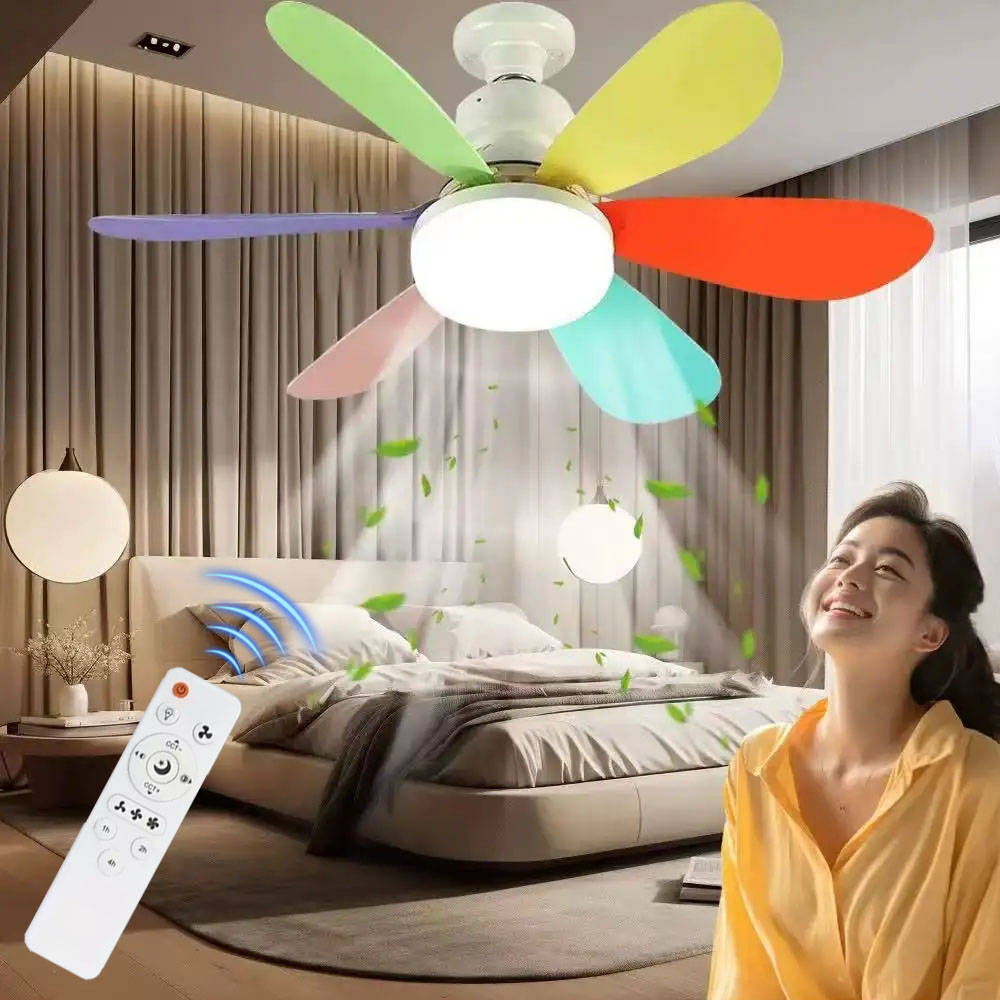 30/40W シーリングファン照明 色温度調整可能 モダンシ - Smart Home Ventilation System のレビューと価格
