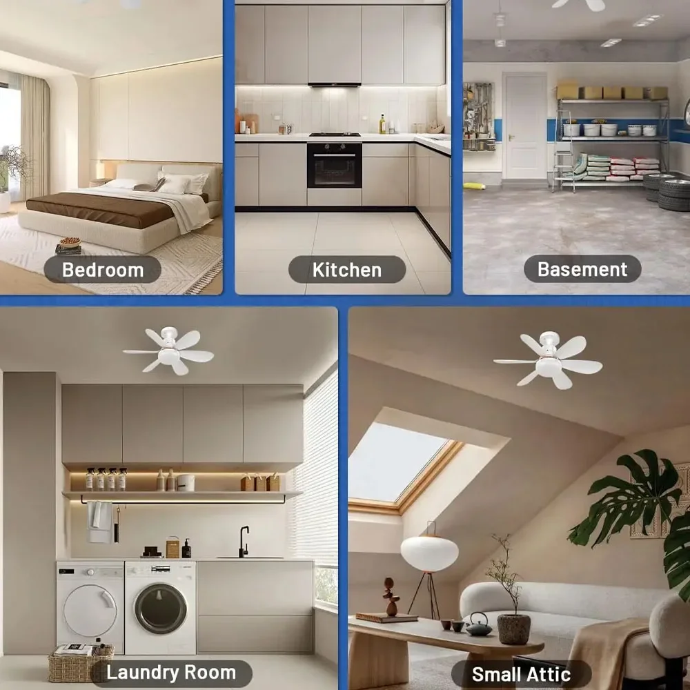 30/40W シーリングファン照明 色温度調整可能 モダンシ - Smart Home Ventilation System のレビューと価格