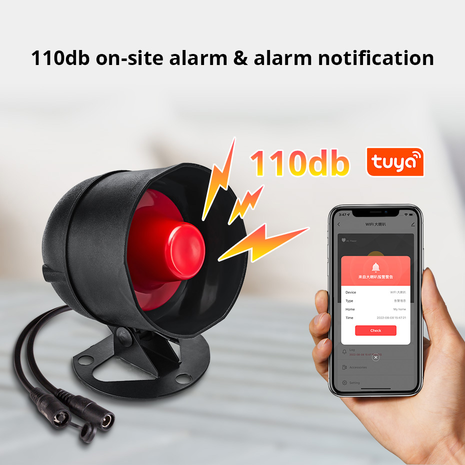 Kerui-家庭用セキュリティ警報システム,Wi-Fi,スピ - Smart Home Improvement のレビューと価格