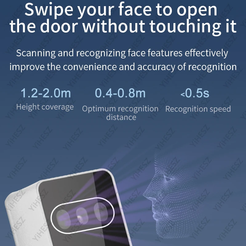 Tuya-防水アルミニウム引き戸ロック,3Dフェイスロック, - Smart Home Ezviz のレビューと価格