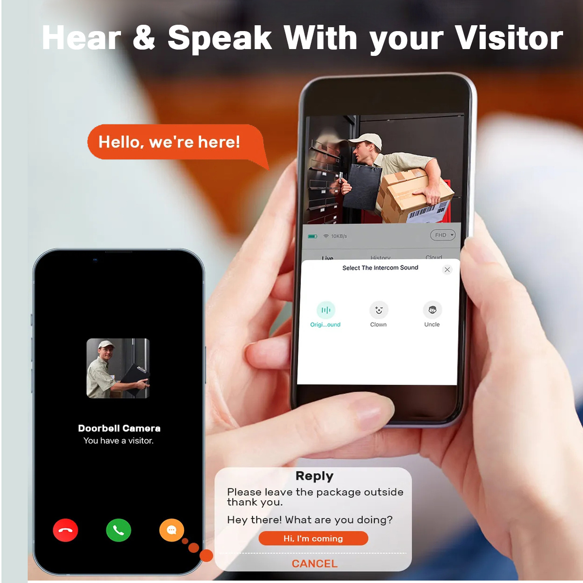 Tuya ワイヤレススマートビデオドアベル、2.4G WiF - Smart Home Cctv のレビューと価格